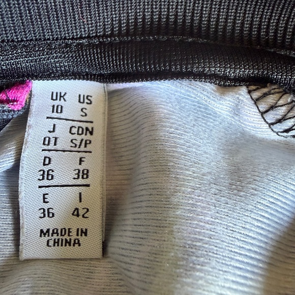 Adidas Originals Ws Bomber Jacket Poisonous Garden Floral Track Warm Up | Size S - Picture 16 of 16